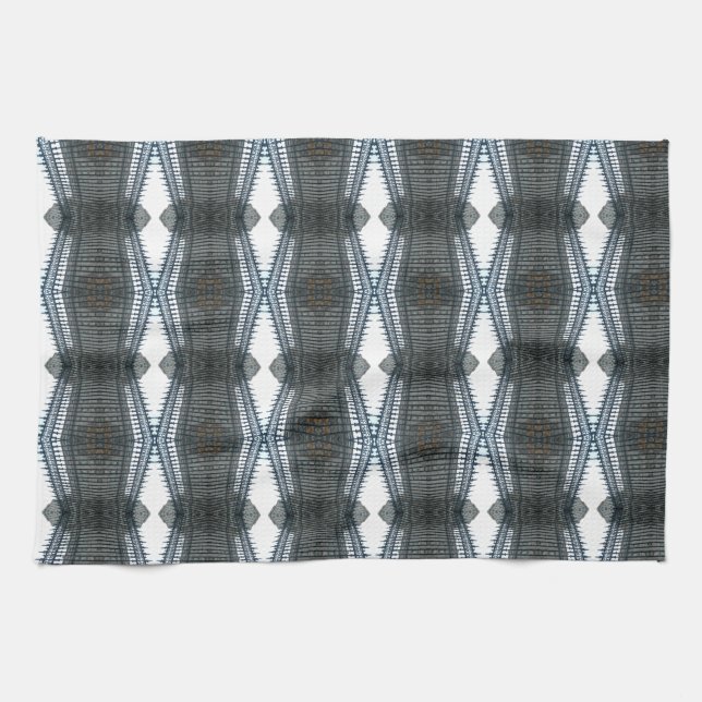 Iron Gates of the Frick Museum Tea Towel (Horizontal)