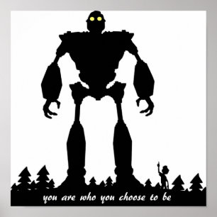 Iron Giant  Choose Who You are Poster