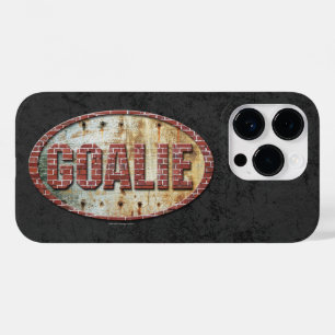 Iron Hockey Goalie Case-Mate iPhone 14 Pro Case