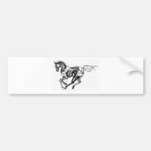 Iron Horse Bumper Sticker