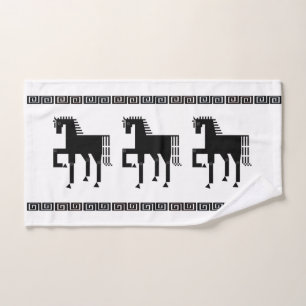 Iron Horse Hand Towel