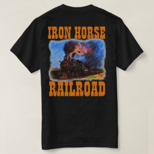 IRON HORSE RALROAD COLOR T-Shirt