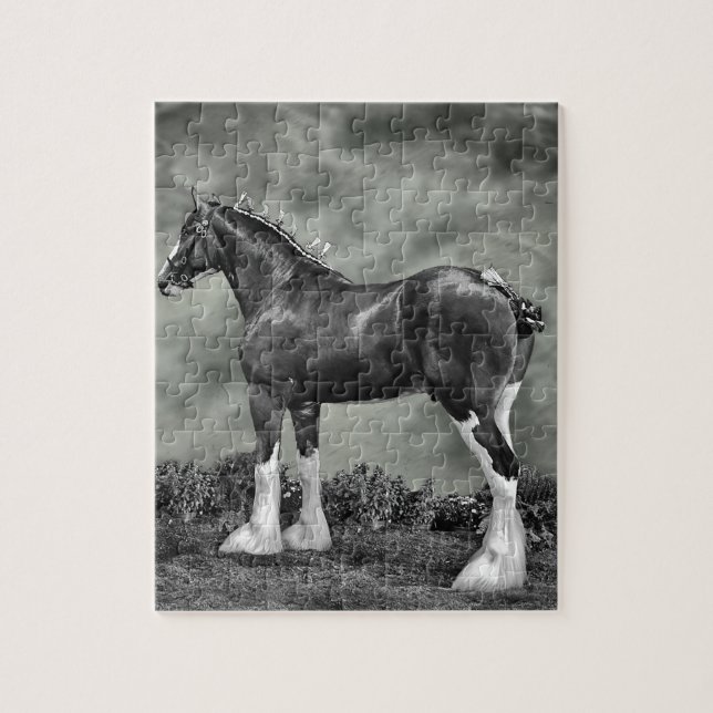 Iron Horse Steele Jigsaw Puzzle (Vertical)