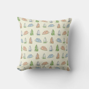 Iron Ironing Laundry patten Cushion