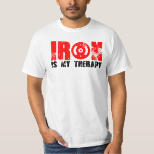 Iron is My Therapy Gym T-Shirt