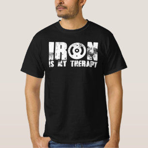 Iron is My Therapy Gym T-Shirt