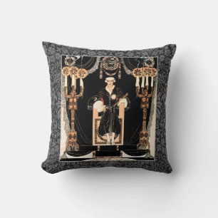 Iron King fairytale illustration by Kay Nielsen Cushion
