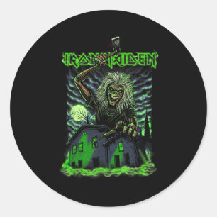 Iron Maiden - Eddie Halloween Classic Round Sticker
