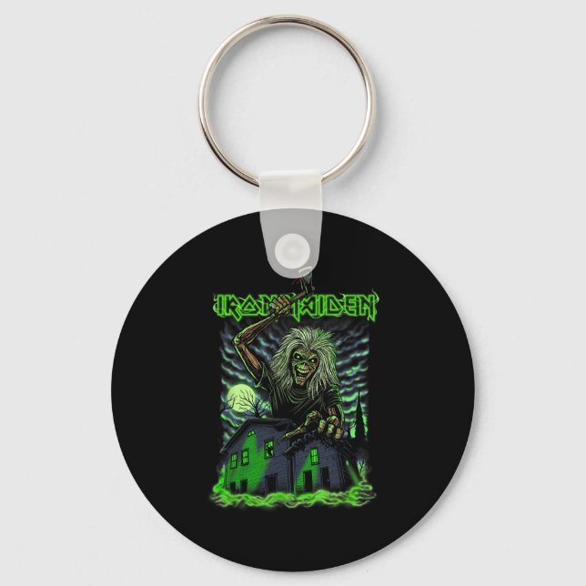 Iron Maiden - Eddie Halloween  Key Ring (Front)