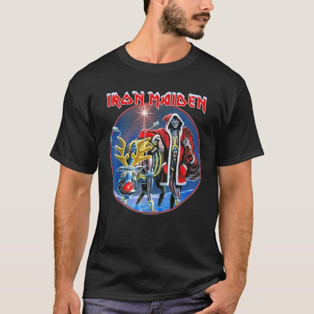 Iron Maiden SIT Xmas  T-Shirt (Front)