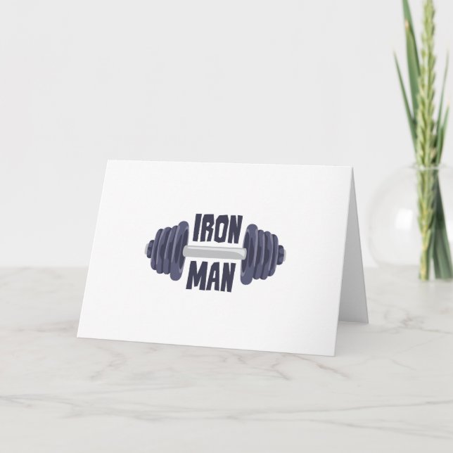 Iron Man Card (Front)