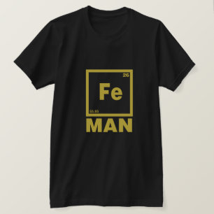 Iron Man T-shirt Fe Man T shirt