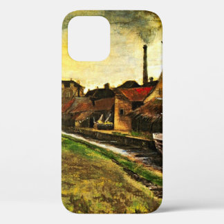 Iron Mill in The Hague by Vincent van Gogh iPhone 12 Case