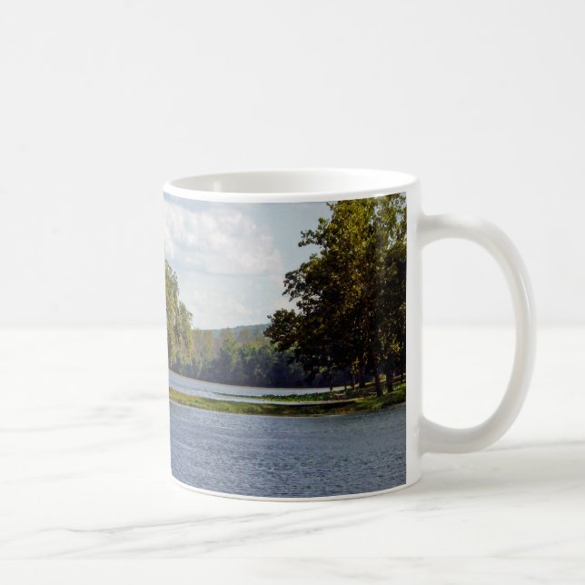 Iron Mountain Lake Coffee Mug (Right)