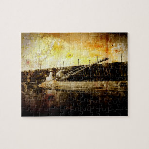Iron Ore Freighter Jigsaw Puzzle