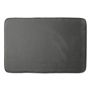 Iron Ore Solid color Bath Mat