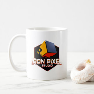 Iron Pixel Full Logo Mug