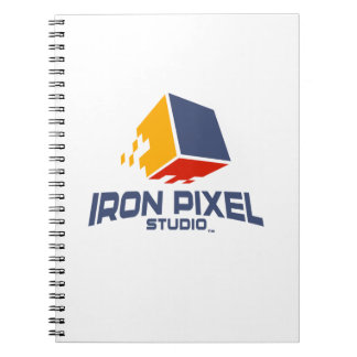 Iron Pixel Spiral Photo Notebook