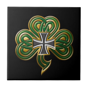 Iron Shamrock Tile
