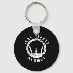 Iron Sights Alumni Boot Camp Shooting Marksmanship Key Ring