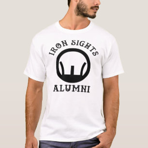 Iron Sights Alumni  ©WhiteTigerLLC.com   T-Shirt