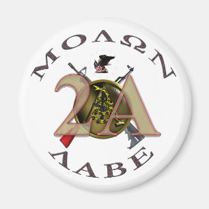 Iron Sights/Molon Labe Magnet