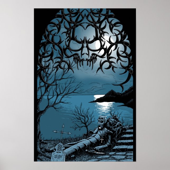 Iron Skull Print (Front)