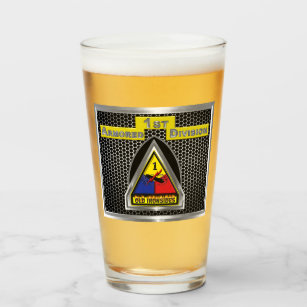 “Iron Soldiers” 1st Armored Division Glass