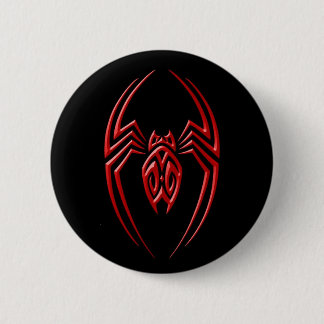 Iron Spider – Red and Black 6 Cm Round Badge