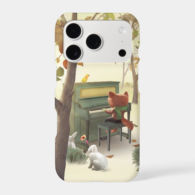 Iron T. Fox: Woodland Piano Solo Music Art (Back)