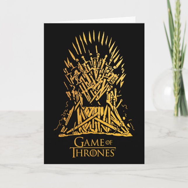 Iron Throne Icon Card (Front)