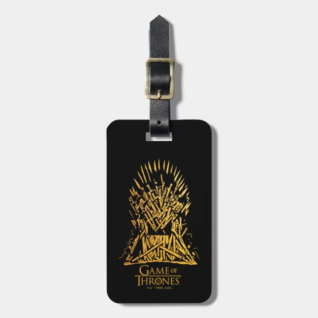 Iron Throne Icon Luggage Tag (Front Vertical)