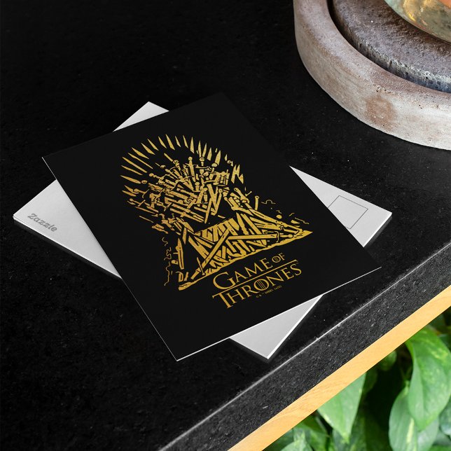 Iron Throne Icon Postcard (Creator Uploaded)