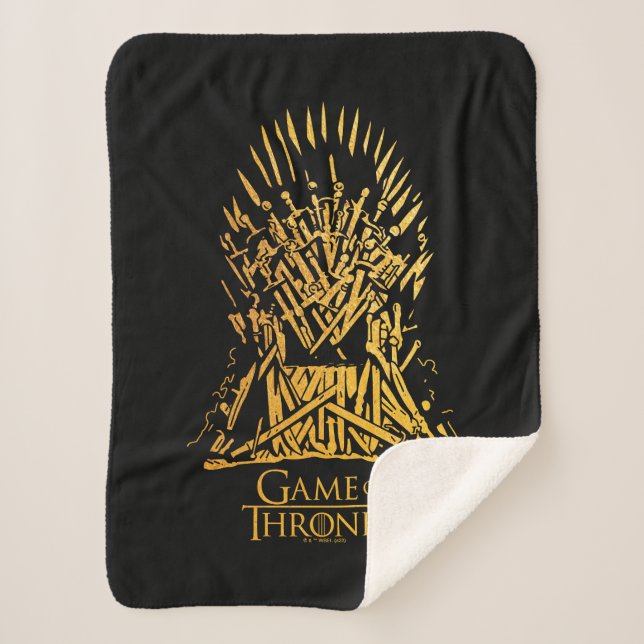 Iron Throne Icon Sherpa Blanket (Front)
