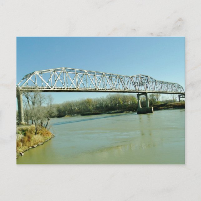 Iron Truss Bridge Postcard (Front)