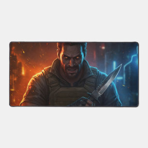 Iron Wolf Desk Mat