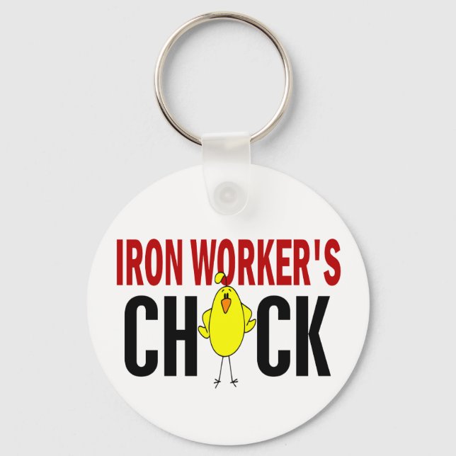 IRON WORKER’S CHICK KEY RING (Front)