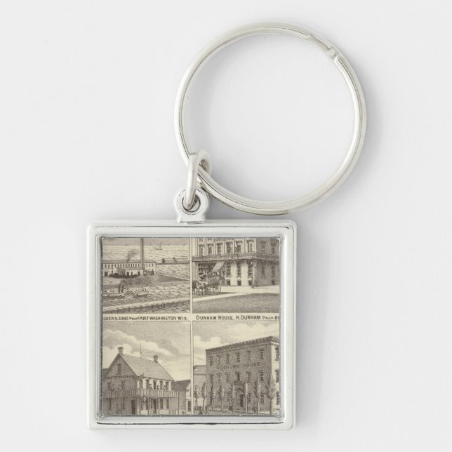 Iron Works, hotels & residences in Port Washington Key Ring (Front)