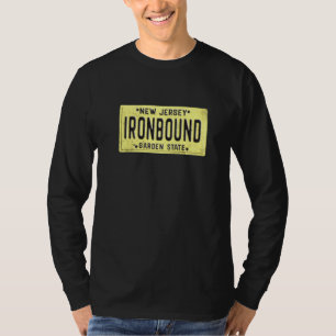 Ironbound Newark Nj Old New Jersey License Plate G T-Shirt