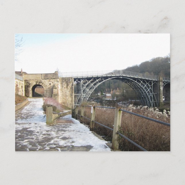 Ironbridge, Telford, Shropshire, UK Postcard (Front)