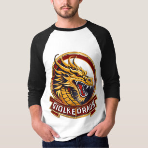 Ironclad Golden Dragon Hoops T-Shirt