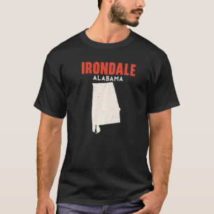 Irondale Alabama USA State America Travel Alabaman T-Shirt