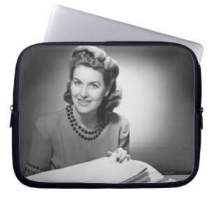 Ironed Linen and Towels Laptop Sleeve