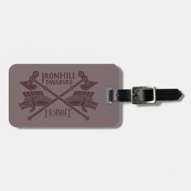 Ironhill Dwarves Movie Icon Luggage Tag (Front Horizontal)