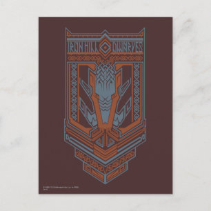 Ironhill Dwarves Shield Icon Postcard