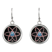 Ironic Atomic  Earrings