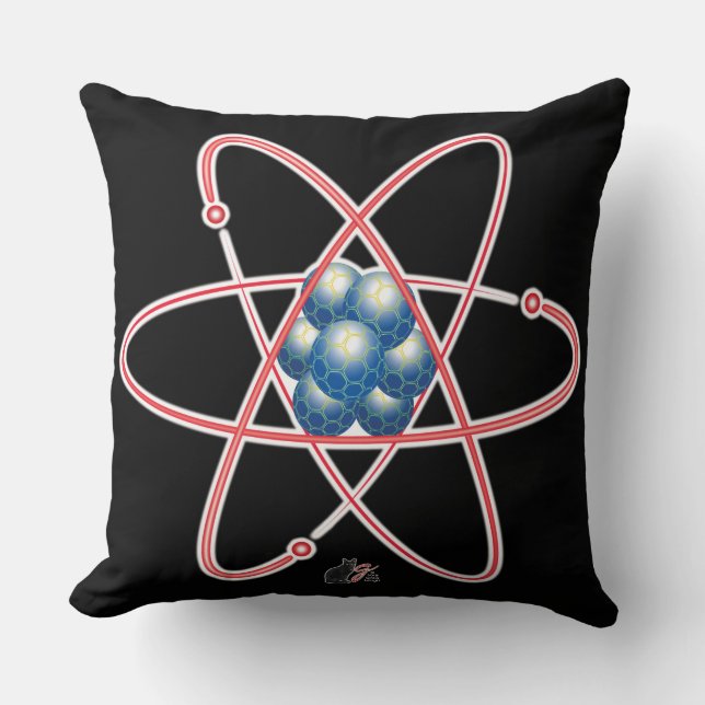 Ironic Atomic Pillow (Front)