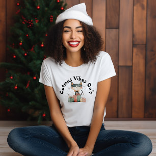 Ironic cats mum new year red T-Shirt
