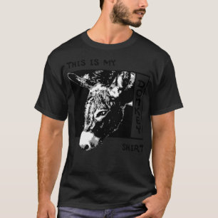 Ironic Saying Donkey Funny Mule Farm Animal T-Shirt