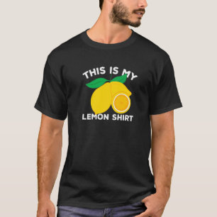 Ironic Saying Lemon Summer Lemonade Fruits   T-Shirt